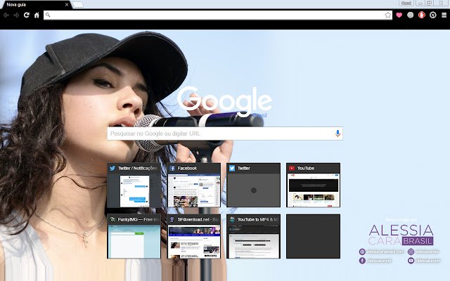Alessia Cara uit de Chrome-webwinkel wordt uitgevoerd met OffiDocs Chromium online