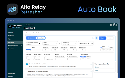 ALFA RELAY REFRESHER from Chrome web store to be run with OffiDocs Chromium online ALFA RELAY REFRESHER from Chrome web store to be run with OffiDocs Chromium online
