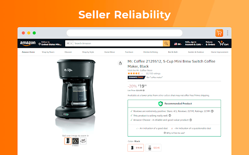 AliAI price history  seller rating  from Chrome web store to be run with OffiDocs Chromium online