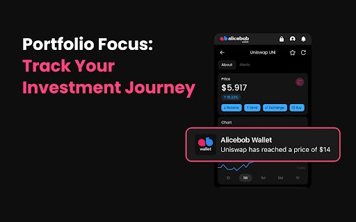 AliceBob Wallet  from Chrome web store to be run with OffiDocs Chromium online