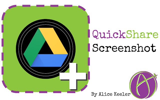 Alice Keeler QuickShare צילום מסך מחנות האינטרנט של Chrome להפעלה עם OffiDocs Chromium באינטרנט