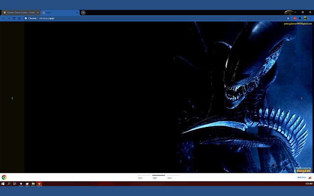 Alien 1  from Chrome web store to be run with OffiDocs Chromium online