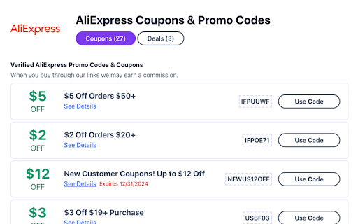 AliPeek AliExpress Search by Image  from Chrome web store to be run with OffiDocs Chromium online