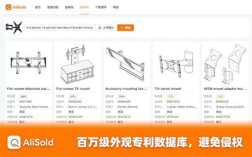 AliSold卖家助手 免费图搜同款、查侵权  from Chrome web store to be run with OffiDocs Chromium online