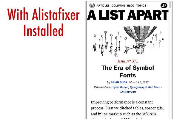 Alistafixer  from Chrome web store to be run with OffiDocs Chromium online