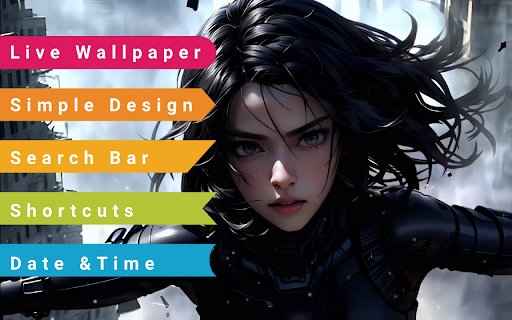 Alita Cybernetic Warrior Live Wallpaper  from Chrome web store to be run with OffiDocs Chromium online Alita Cybernetic Warrior Live Wallpaper  from Chrome web store to be run with OffiDocs Chromium online