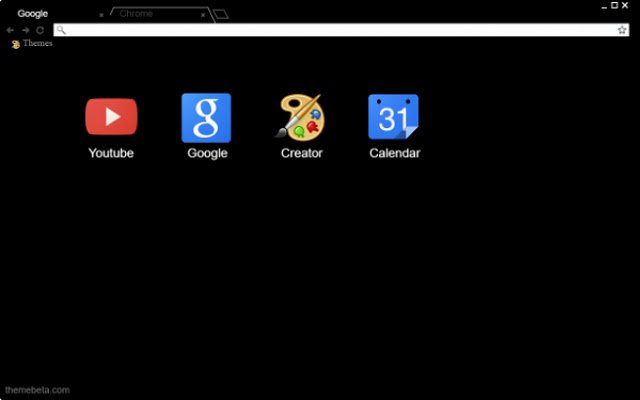 All Black Theme uit de Chrome-webwinkel voor gebruik met OffiDocs Chromium online