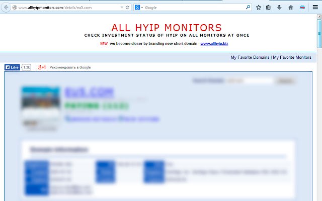 AllHYIPMonitors.com  from Chrome web store to be run with OffiDocs Chromium online