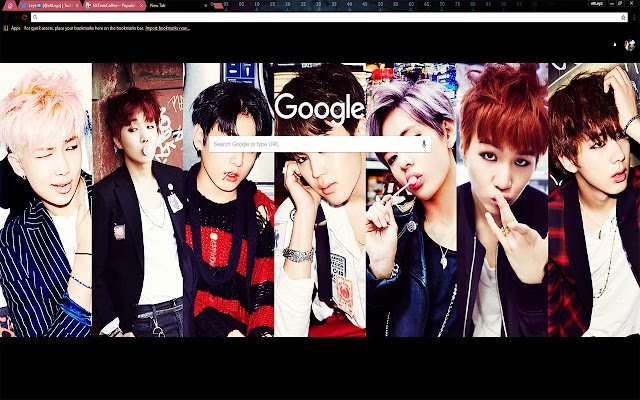 Todos los participantes del grupo K POP | BTS <3 de la tienda web de Chrome se ejecutará con OffiDocs Chromium en línea