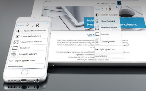 Allyable AllyDev™ Chrome extension  from Chrome web store to be run with OffiDocs Chromium online