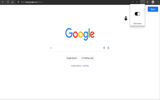 Alparu Follow Cursor  from Chrome web store to be run with OffiDocs Chromium online