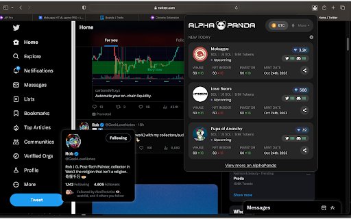 AlphaPanda Gems  from Chrome web store to be run with OffiDocs Chromium online
