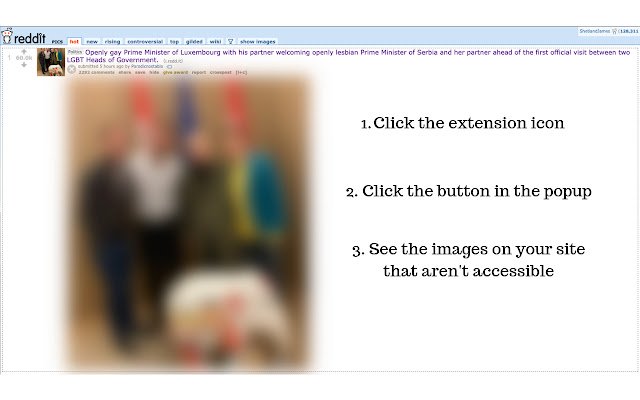 AltBlur  from Chrome web store to be run with OffiDocs Chromium online