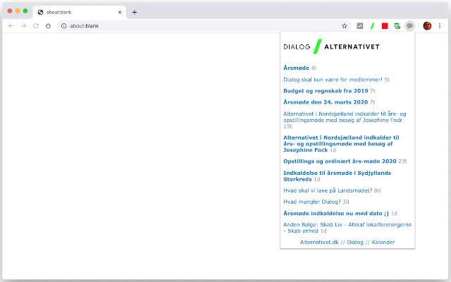 Alternativet Dialog از فروشگاه وب Chrome با OffiDocs Chromium به صورت آنلاین اجرا می شود