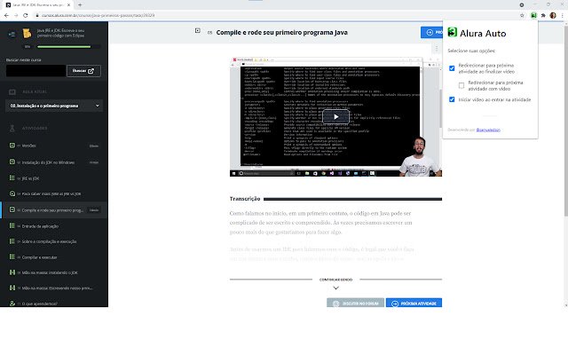 Alura Auto dari toko web Chrome untuk dijalankan dengan OffiDocs Chromium online