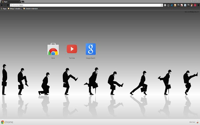 A Man Walking depuis la boutique en ligne Chrome sera exécuté avec OffiDocs Chromium en ligne