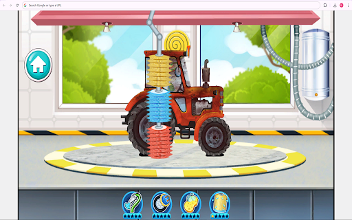 Amazing Car Wash Kids Game  from Chrome web store to be run with OffiDocs Chromium online