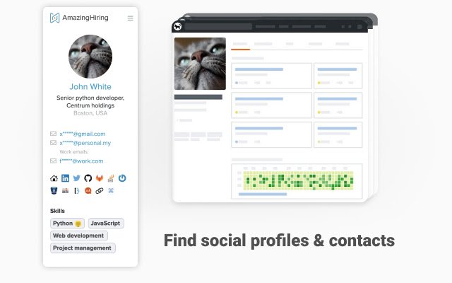 AmazingHiring  from Chrome web store to be run with OffiDocs Chromium online
