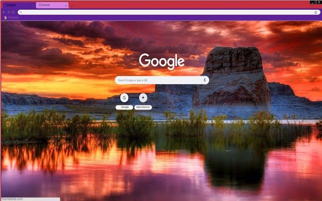 Amazing Pink Sunset Reflection ze sklepu internetowego Chrome do uruchomienia z OffiDocs Chromium online