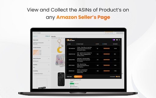 Amazon ASIN Grabber tool by AMZ Online Arbitrage  from Chrome web store to be run with OffiDocs Chromium online Amazon ASIN Grabber tool by AMZ Online Arbitrage  from Chrome web store to be run with OffiDocs Chromium online