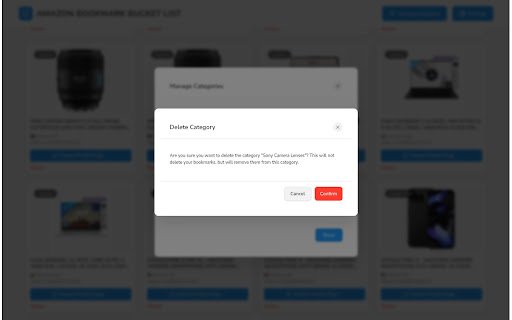 Amazon Bookmark Bucket List from Chrome web store to be run with OffiDocs Chromium online Amazon Bookmark Bucket List from Chrome web store to be run with OffiDocs Chromium online