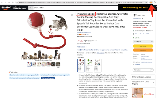 Amazon Brand Identifier  from Chrome web store to be run with OffiDocs Chromium online