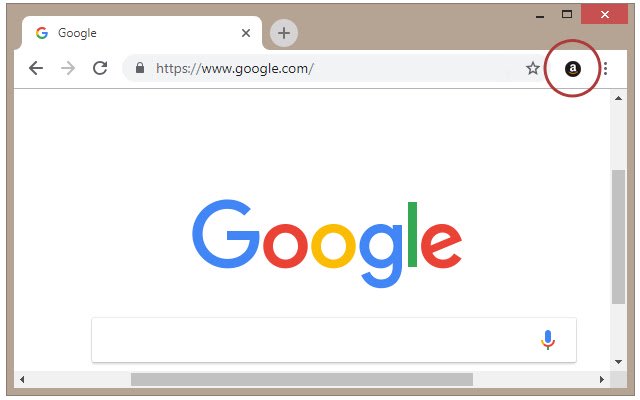 Amazon-knop van de Chrome-webwinkel om te worden uitgevoerd met OffiDocs Chromium online