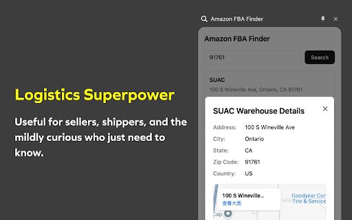 Amazon FBA Finder  from Chrome web store to be run with OffiDocs Chromium online