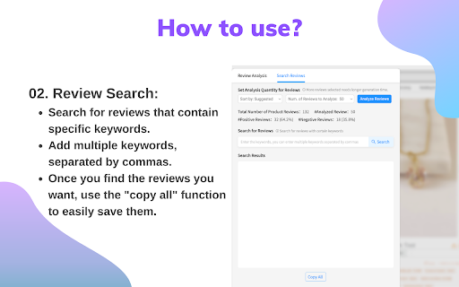 Amazon FinderChatGPT Review Analysis  from Chrome web store to be run with OffiDocs Chromium online