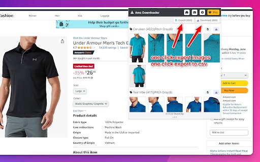 Amazon image downloader from Chrome web store to be run with OffiDocs Chromium online Amazon image downloader from Chrome web store to be run with OffiDocs Chromium online