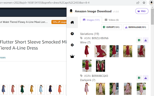 Amazon Image Download Include Photo  Video  from Chrome web store to be run with OffiDocs Chromium online