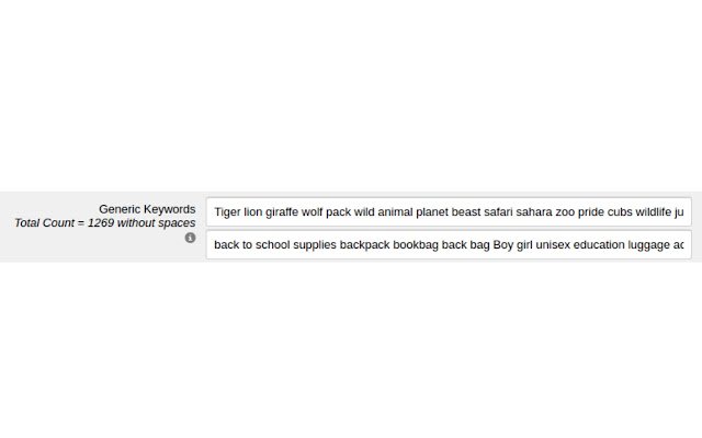 Amazon Index Checker  from Chrome web store to be run with OffiDocs Chromium online