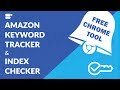 Amazon Keyword Ranking Index Checker da Chrome Web Store para ser executado com o OffiDocs Chromium online