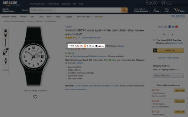 Amazon Price Compare van de Chrome-webwinkel om te worden uitgevoerd met OffiDocs Chromium online