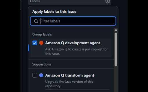 Amazon Q Developer | GitHub issue helper  from Chrome web store to be run with OffiDocs Chromium online Amazon Q Developer | GitHub issue helper  from Chrome web store to be run with OffiDocs Chromium online