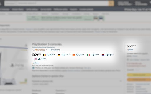 Amazon Switch  from Chrome web store to be run with OffiDocs Chromium online
