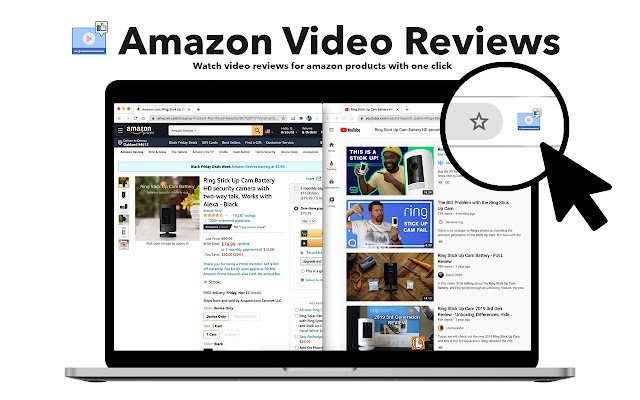 Amazon Video Reviews van de Chrome-webwinkel om te worden uitgevoerd met OffiDocs Chromium online