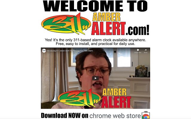 Amber Alert  from Chrome web store to be run with OffiDocs Chromium online