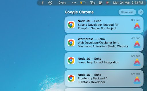 Amble Freelancing Toolkit for Upwork  from Chrome web store to be run with OffiDocs Chromium online