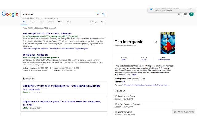 Orang Amerika adalah Imigran dari toko web Chrome yang dijalankan dengan OffiDocs Chromium online