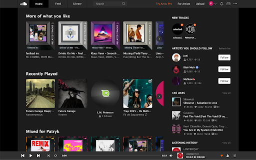 Amply SoundCloud Classic Theme  Settings  from Chrome web store to be run with OffiDocs Chromium online