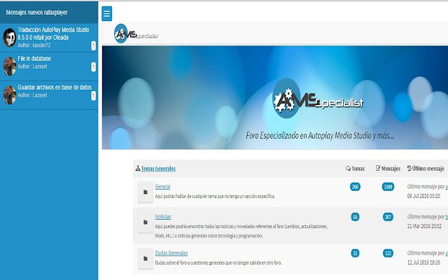 AMSSpecialist Forums  from Chrome web store to be run with OffiDocs Chromium online