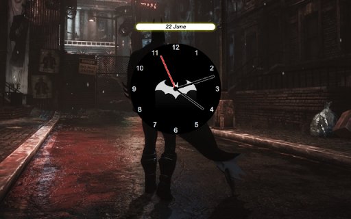 analog clock  from Chrome web store to be run with OffiDocs Chromium online
