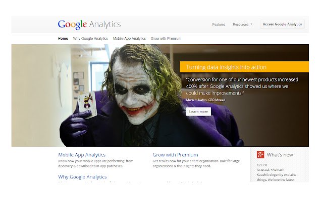 Analytics Woman da Chrome Web Store será executado com OffiDocs Chromium online