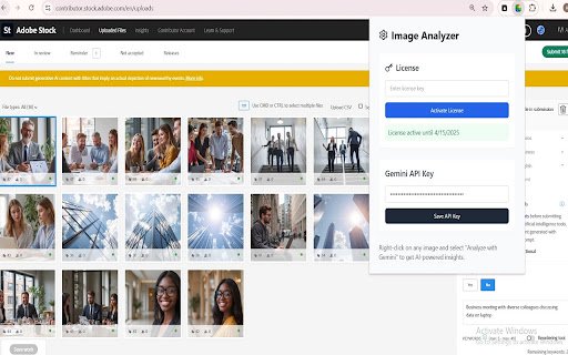 Analyzer Keywords for AdobeStock from Chrome web store to be run with OffiDocs Chromium online Analyzer Keywords for AdobeStock from Chrome web store to be run with OffiDocs Chromium online