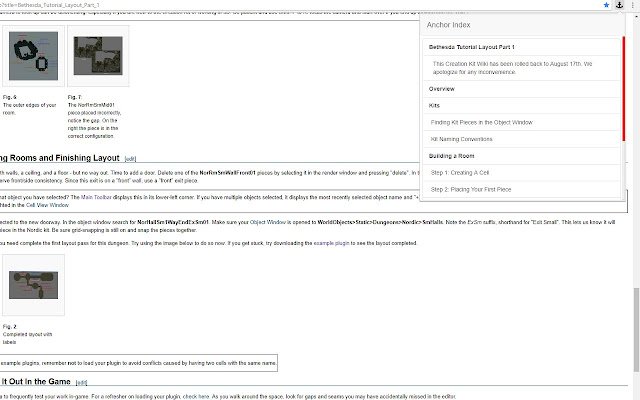 Anchor Index  from Chrome web store to be run with OffiDocs Chromium online