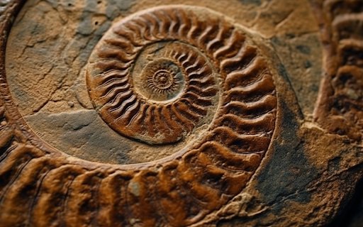 ancient ammonite fossil extinct animal shell spiral pattern discovery  from Chrome web store to be run with OffiDocs Chromium online