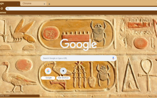 Ancient Hieroglyphics  from Chrome web store to be run with OffiDocs Chromium online