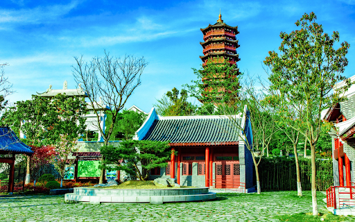 Ancient temple  from Chrome web store to be run with OffiDocs Chromium online