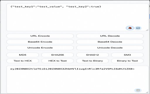 Andas Powerful Encoder/Decoder  from Chrome web store to be run with OffiDocs Chromium online